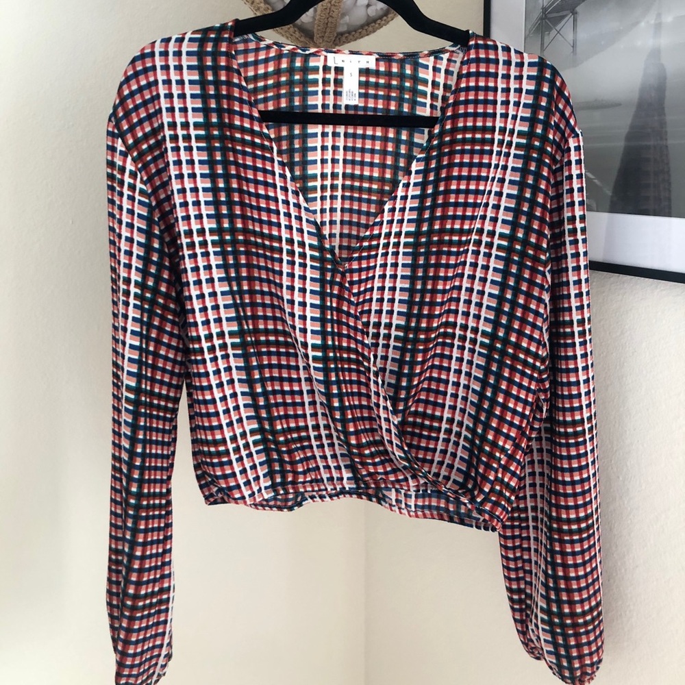 Leith cropped long sleeve